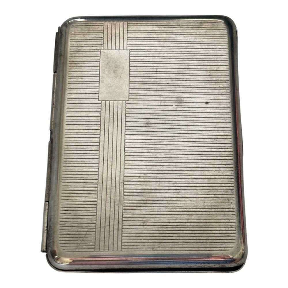 Pill Box Large - Cologne - Cigarette Case 4” x 2.5”